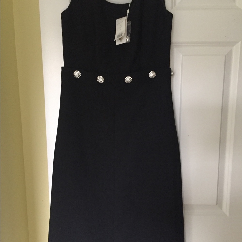 Tory Burch Fremont Stone Embellished-Waist dress - Picture 4 of 7